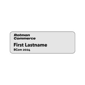 Rotman Commerce Badges